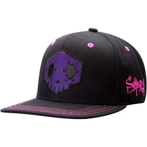 Overwatch Sombra Black Purple Snapback Hat